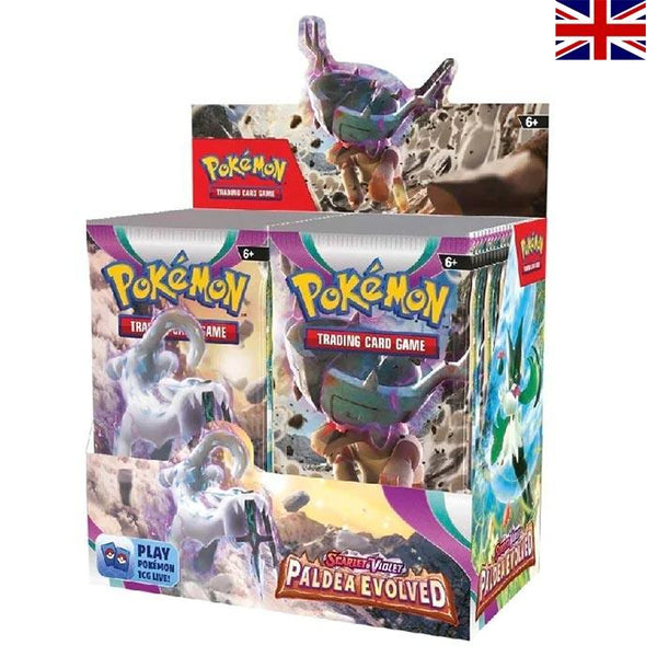 Scarlet & Violet - Paldea Evolved 36er Display - Englisch